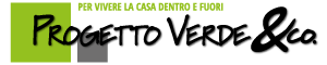 Mobili da giardino, tende da sole, pergole, gazebi, piscine, camini, stufe, Progetto Verde. logo